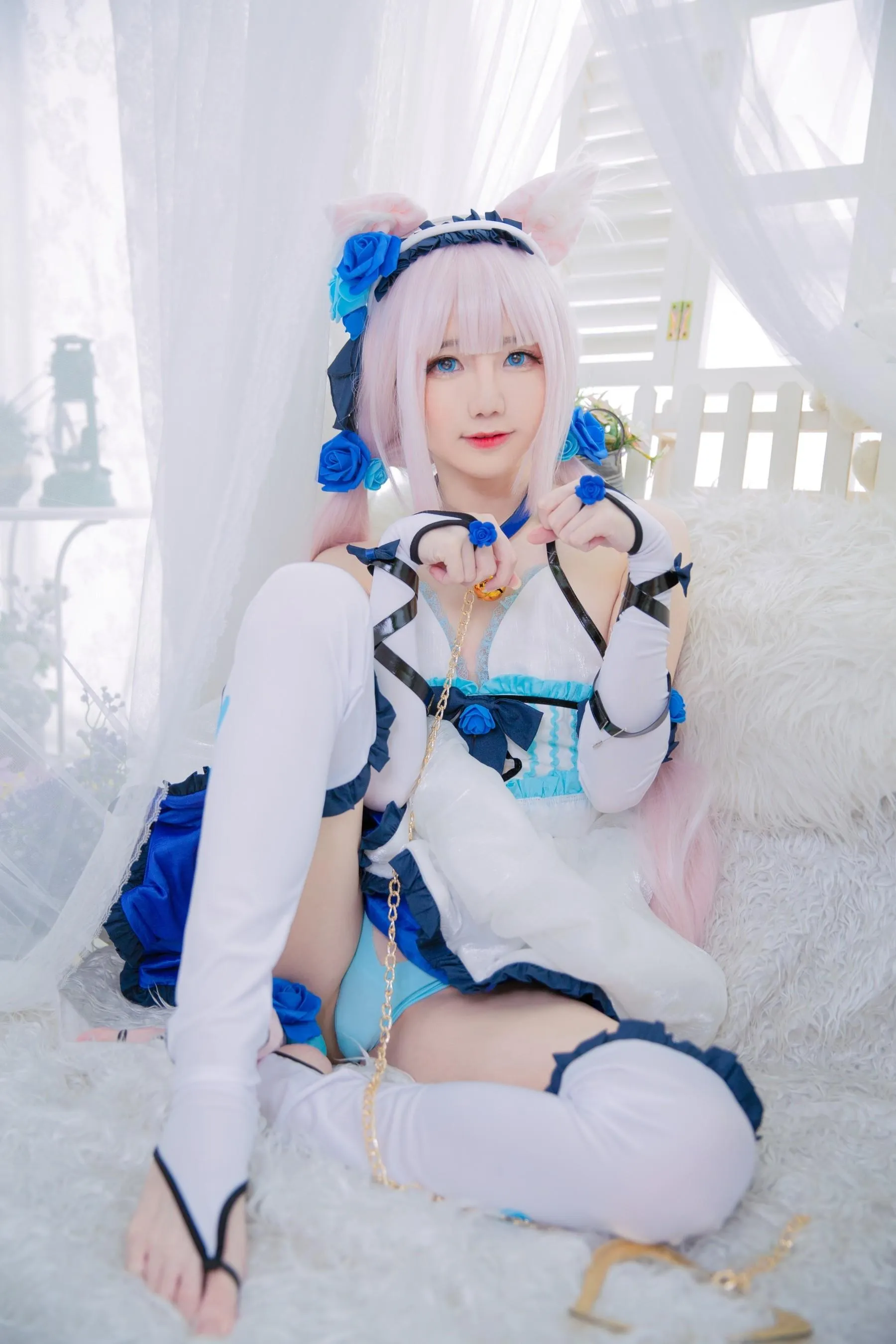 Sally Dorasnow – NO.32 Nekopara Vanilla Lingerie [41P]插图1